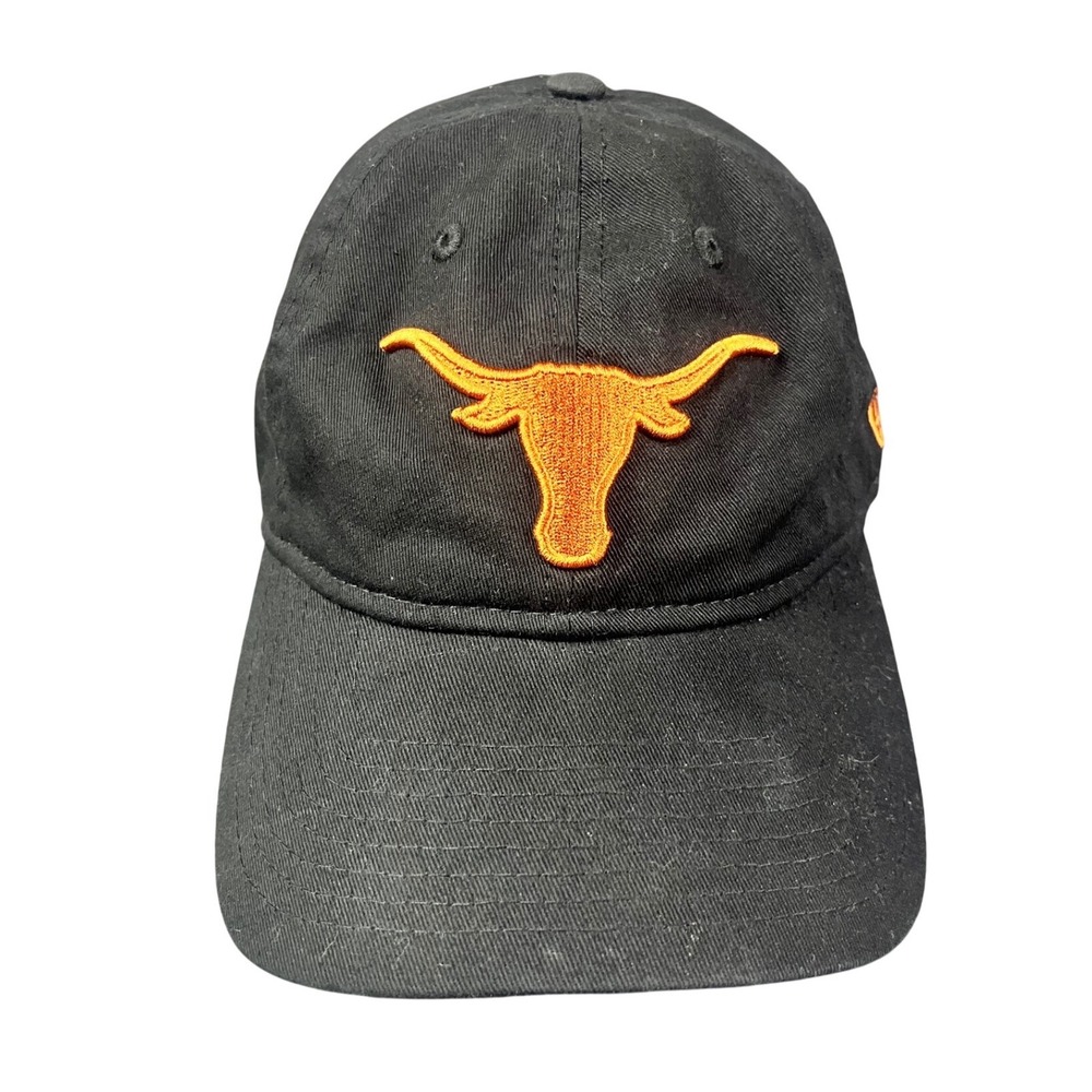 New Era 9TWENTY Texas Longhorns Hat Black Burnt Orange Adjustable Cap NCAA UT
